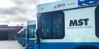 Hartnell College, MST launch Tap2Ride pilot program for students this fall Monterey-Salinas Transit buses