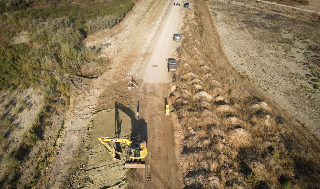 Image for display with article titled Soledad Completes Critical Levee Repairs to Safeguard Water Reclamation Facility