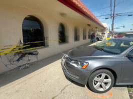 Elderly driver crashes into Greenfield Post Office