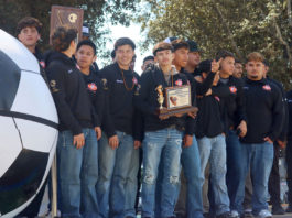 Gonzales celebrates high school soccer champions with festive parade