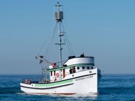 Western Flyer sets sail with weekend celebration, send-off festivities in Monterey