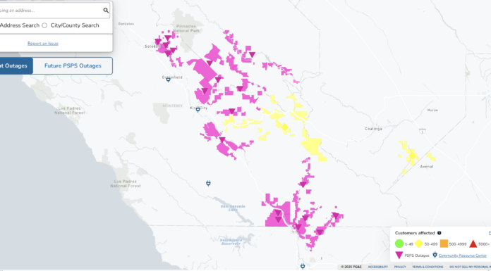 PG&E power shutoff affects South Monterey County; resource centers open to support residents
