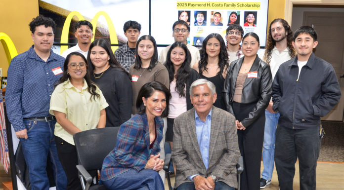 Costa Family awards $25K in scholarships to 15 Salinas Valley students Raymond H. Costa Family Scholarship recipients