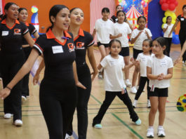 Gonzales High cheer team hosts successful first Cheer Camp for local youth