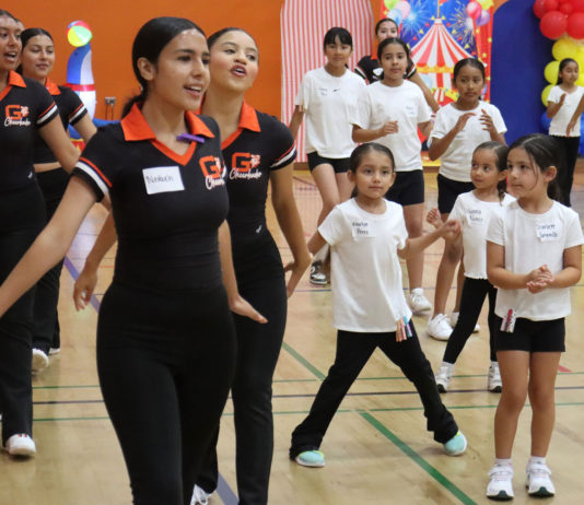 Gonzales High cheer team hosts successful first Cheer Camp for local youth