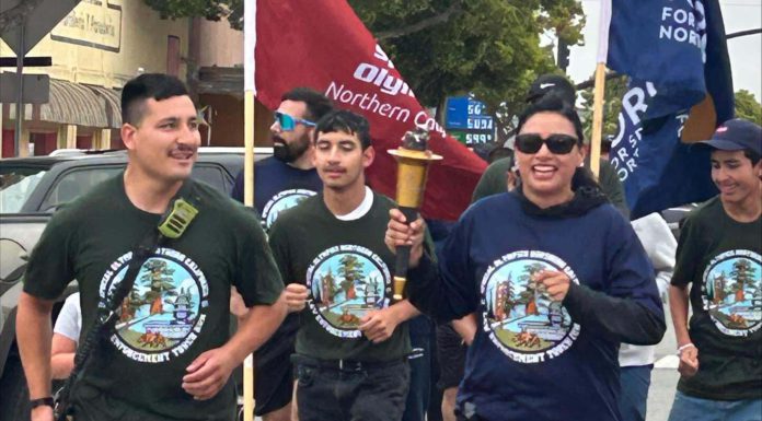 Torch Run 2025: Police escort Flame of Hope through Salinas Valley