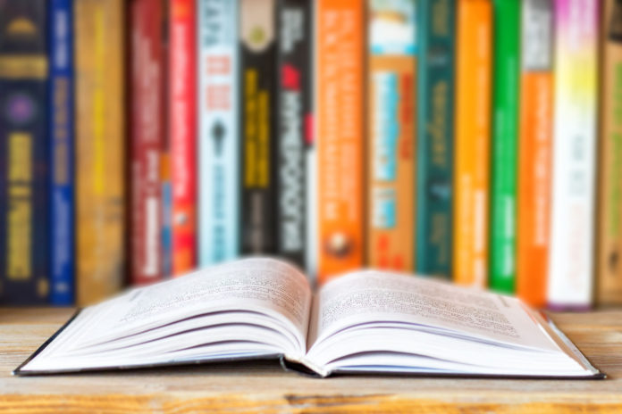 Library books reading