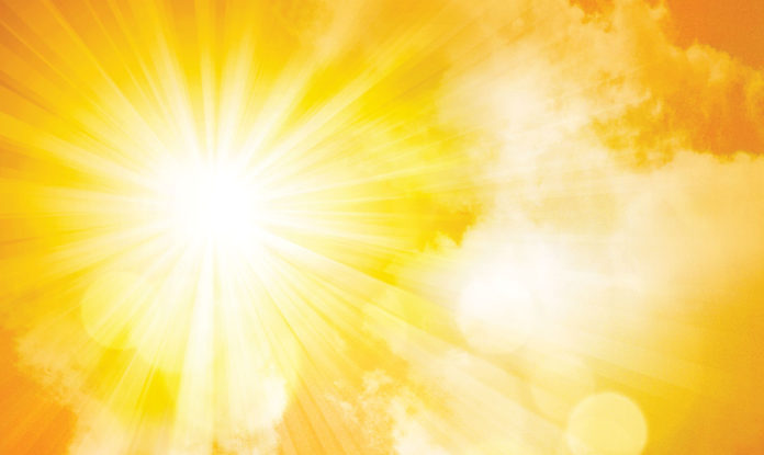 Weather sunny hot