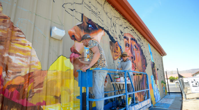 Artists give Soledad Fire Department’s new garage a colorful upgrade