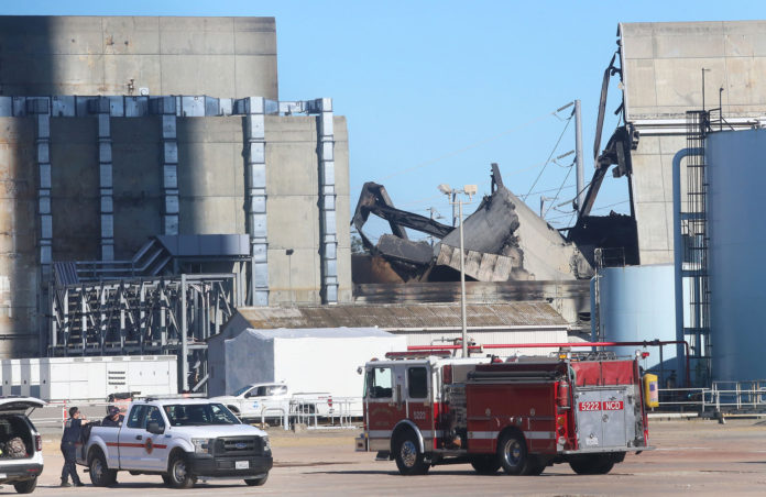 Moss Landing battery plant fire