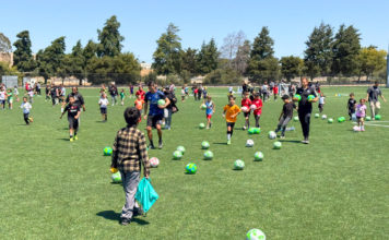 Soccer clinic