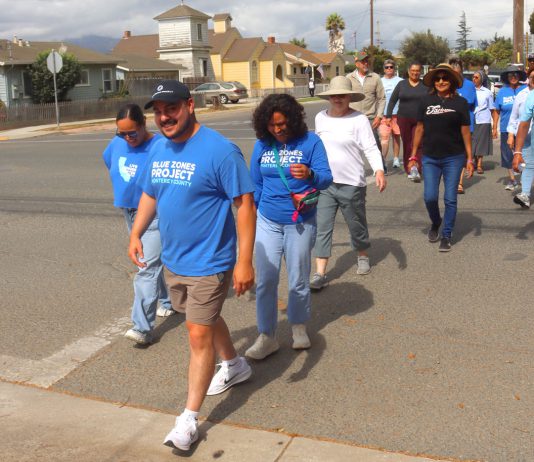 Blue Zones Project hosts community walk in Gonzales Blue Zones Project Gonzales community walk