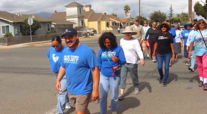 Blue Zones Project hosts community walk in Gonzales Blue Zones Project Gonzales community walk