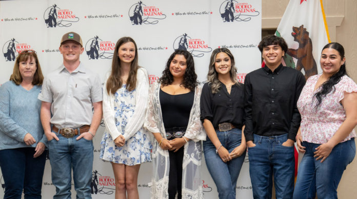 California Rodeo Salinas scholarship recipients