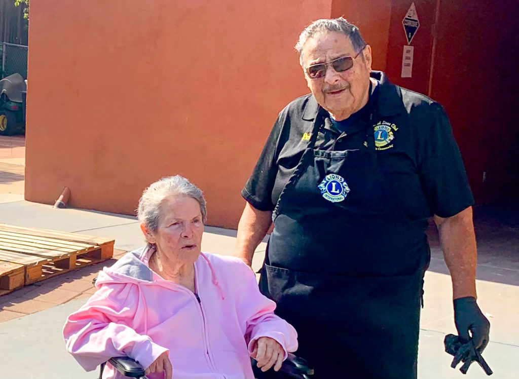 Soledad Lions barbecue Eden Valley Care Center