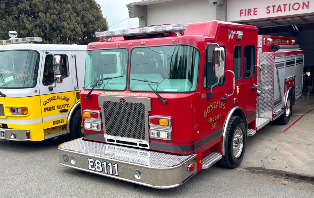 Gonzales Fire Department fire engine