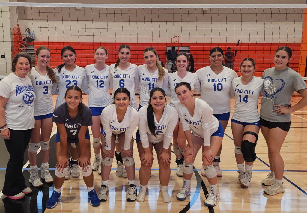 King City Lady Mustangs volleyball