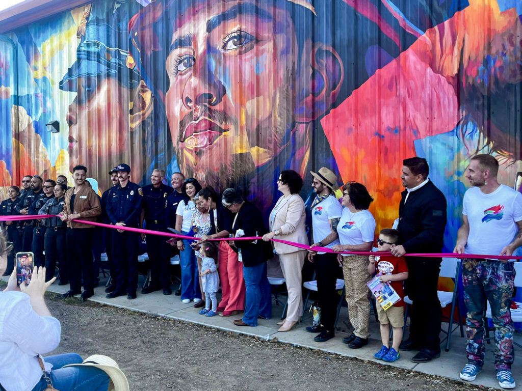 Echoes of Generations Mural Soledad Fire Apparatus Bay