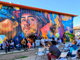 Soledad unveils newest mural project, āEchoes of Generationsā Echoes of Generations Mural Soledad Fire Apparatus Bay