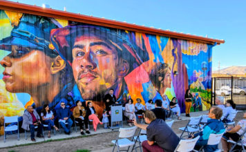 Echoes of Generations Mural Soledad Fire Apparatus Bay