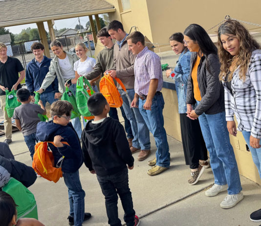 Taylor Farms distributes thousands of backpacks to local students Taylor Farms backpack distribution King City students