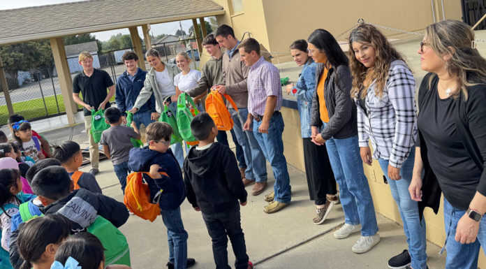 Taylor Farms distributes thousands of backpacks to local students Taylor Farms backpack distribution King City students