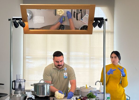 Cooking demonstration