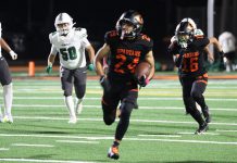 Football | Soledad and King City win road games as Gonzales falls to Grizzlies Gonzales football player