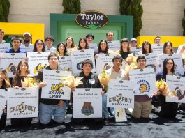 Taylor Farms awards more than $650K in scholarships through 2025 program Taylor Farms scholarship students