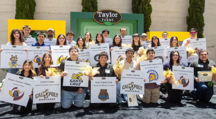 Taylor Farms awards more than $650K in scholarships through 2025 program Taylor Farms scholarship students