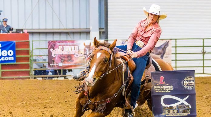 King City barrel race, Salinas golf tourney set fundraising record for Key For a Cure Foundation Barrel Race competitor