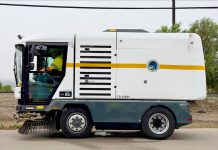 First electric street sweeper rolls into South Monterey County Monterey County electric street sweeper