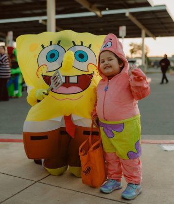 Greenfield youth at Mary Chapa Academy Trunk or Treat