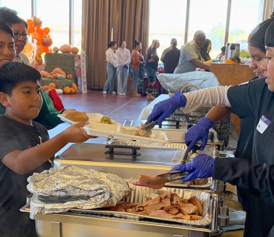 Greenfield serves more than 600 meals at 2nd annual Day of Thanks community dinner Greenfield Day of Thanks cadets serving