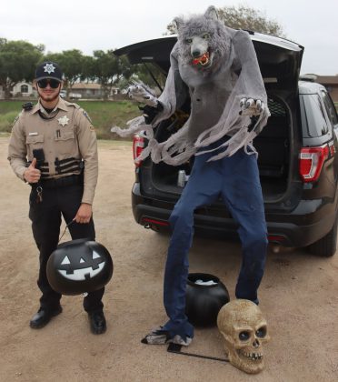 Officer at Gonzales Trunk or Treat
