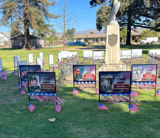 Gonzales honors local veterans at annual ceremony Gonzales Veterans Day Ceremony Hometown Heroes signs