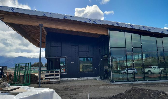 Gonzales Library construction