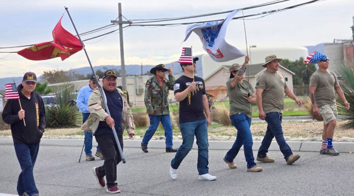 Salinas Valley cities mark Veterans Day with inaugural parade, annual events Greenfield Veterans Day Parade veterans march
