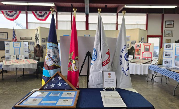 Soledad Historical Society Museum veterans display