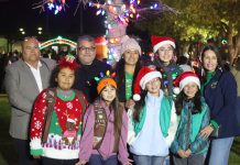 Salinas Valley communities celebrate the holidays with lights, parades and joy Soledad City Councilmembers with Girl Scouts