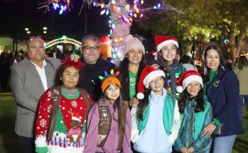 Soledad City Councilmembers with Girl Scouts