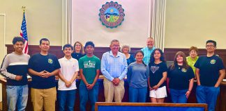 City of Gonzales announces 2025-26 Youth Council members Gonzales City Council with Youth Council members