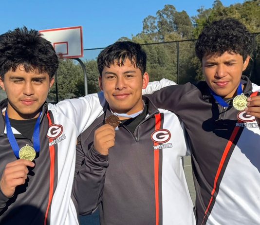 Wrestling | King City, Gonzales grapplers place at recent events Gonzales wrestlers with medals