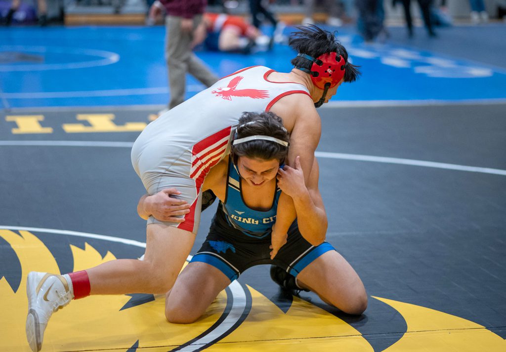 Julian Rodriguez wrestling