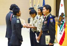 Greenfield High cadets recognized at Fall Awards Night Cadets receive awards