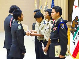 Greenfield High cadets recognized at Fall Awards Night Cadets receive awards