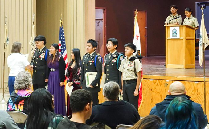 Cadets receive awards