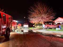 Garage fire contained in Greenfield; no injuries reported Firefighters respond to garage fire
