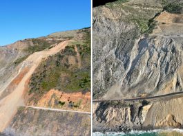 Gov. Newsom announces early reopening of Highway 1 in Big Sur, months ahead of schedule Regentās Slide