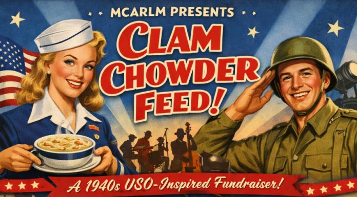 MCARLM set to host 31st Annual Clam Chowder Feed and Steak Dinner